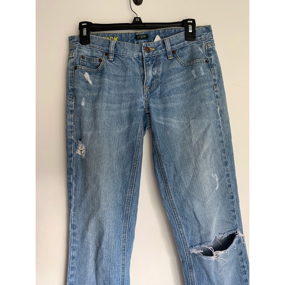 J Crew Matchstick Distressed Jeans - Picture 2 of 3